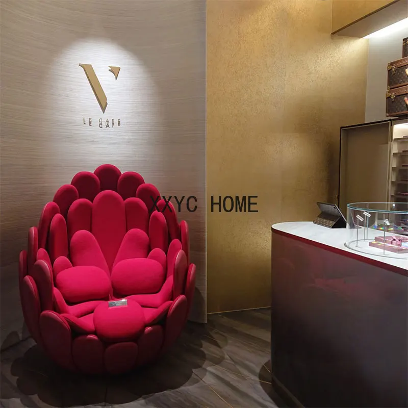 Итальянский стул с лепестками BULBO Одноместный цветами