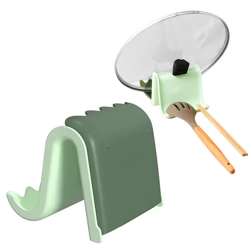 

Держатель для кухонной утвари с подставкой для капельной подставки, подставка-органайзер для кухни, держатель для ложки для плиты с волнистой формой