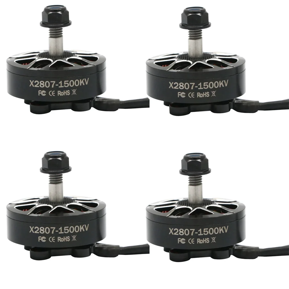 

4 pcs Uangel X2807 2807 Motor 1300KV 4S 1500KV 1700KV 6S Brushless Motor for FPV Freestyle 7inch Long Range LR7 Drones DIY Parts