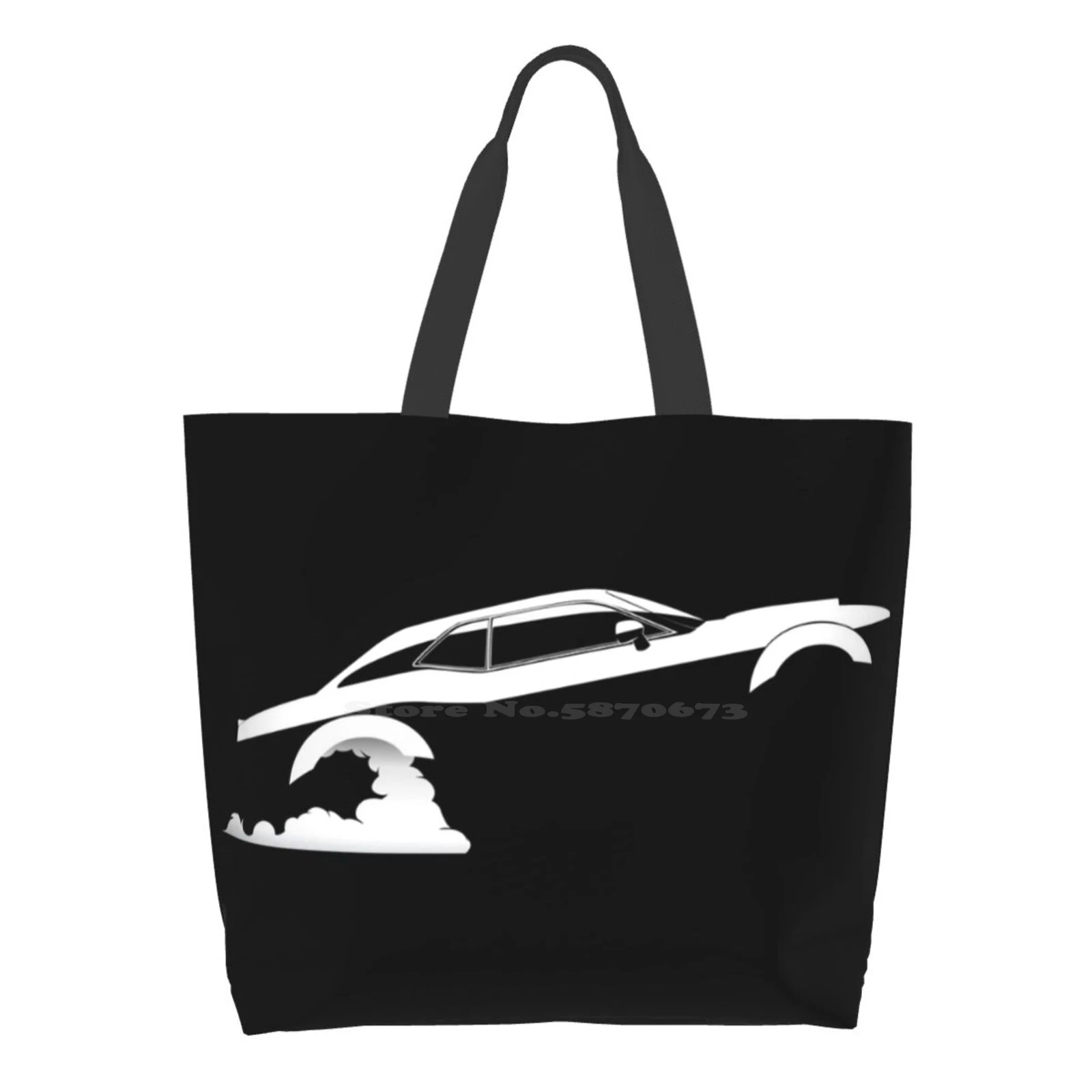 

Launch Of The Demon Large Size Reusable Foldable Shopping Bag Mopar Moparornocar Challenger Challengersrt Srt Rt Demon