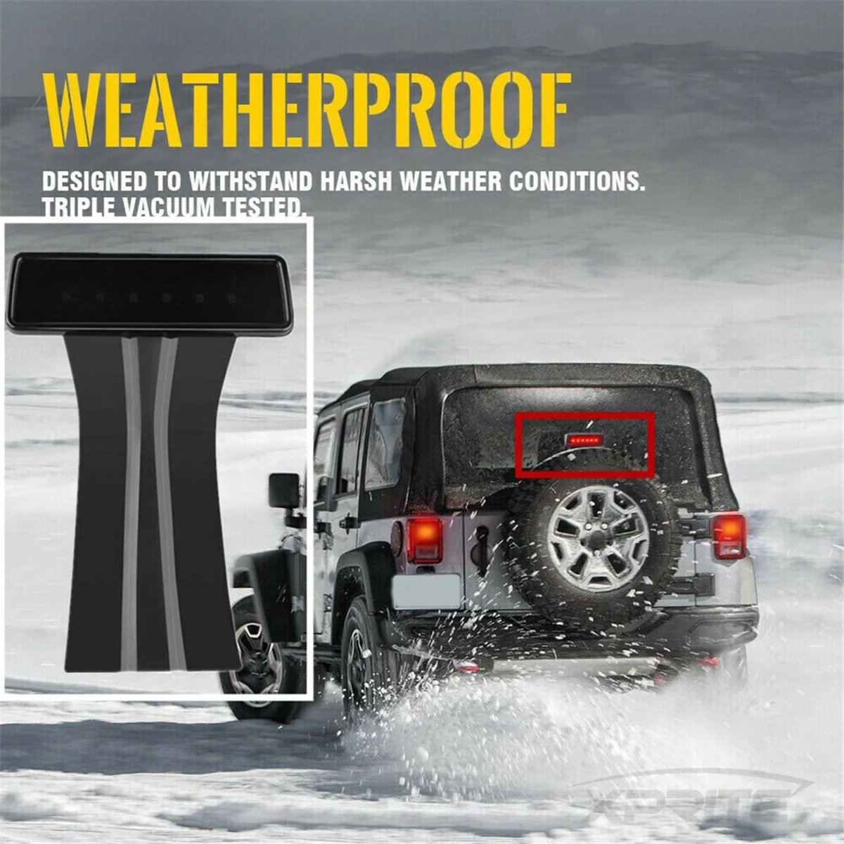 Третья Автомобильная Тормозная задняя лампа для Jeep Wrangler JK 2007-2018