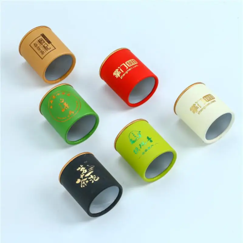 

Storing Tea Brand New High Quality Aluminum Lid Small Tea Can Small Size Round Container Convenient Environmentally Friendly