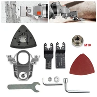 100 type angle grinder retrofit tool set conversion head adapter m10 thread angle grinder convert kit for oscillating tools