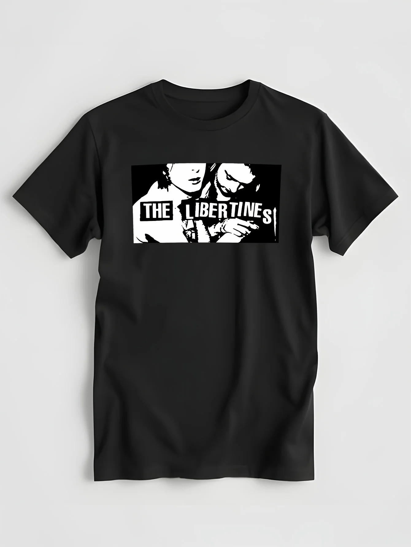 Футболка Libertines футболка с рисунком аниме короткими рукавами мужская