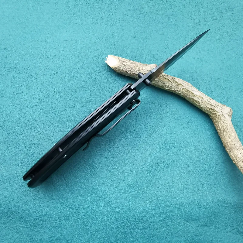 Outdoor Self-defense Portable Knife High Hardness Sharp Fruit Camping Tactical Bearing Folding Men's Hunting