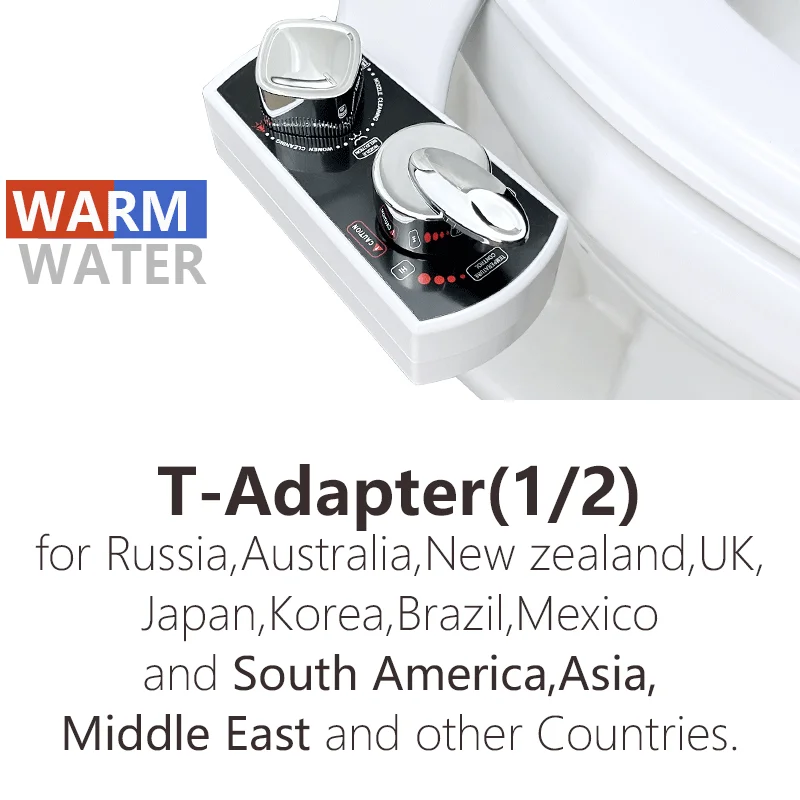 

Биде с горячей и холодной водой, без двойной насадки, самоочищающийся распылитель для унитаза, насадка Shattaf, японское биде с горячей водой