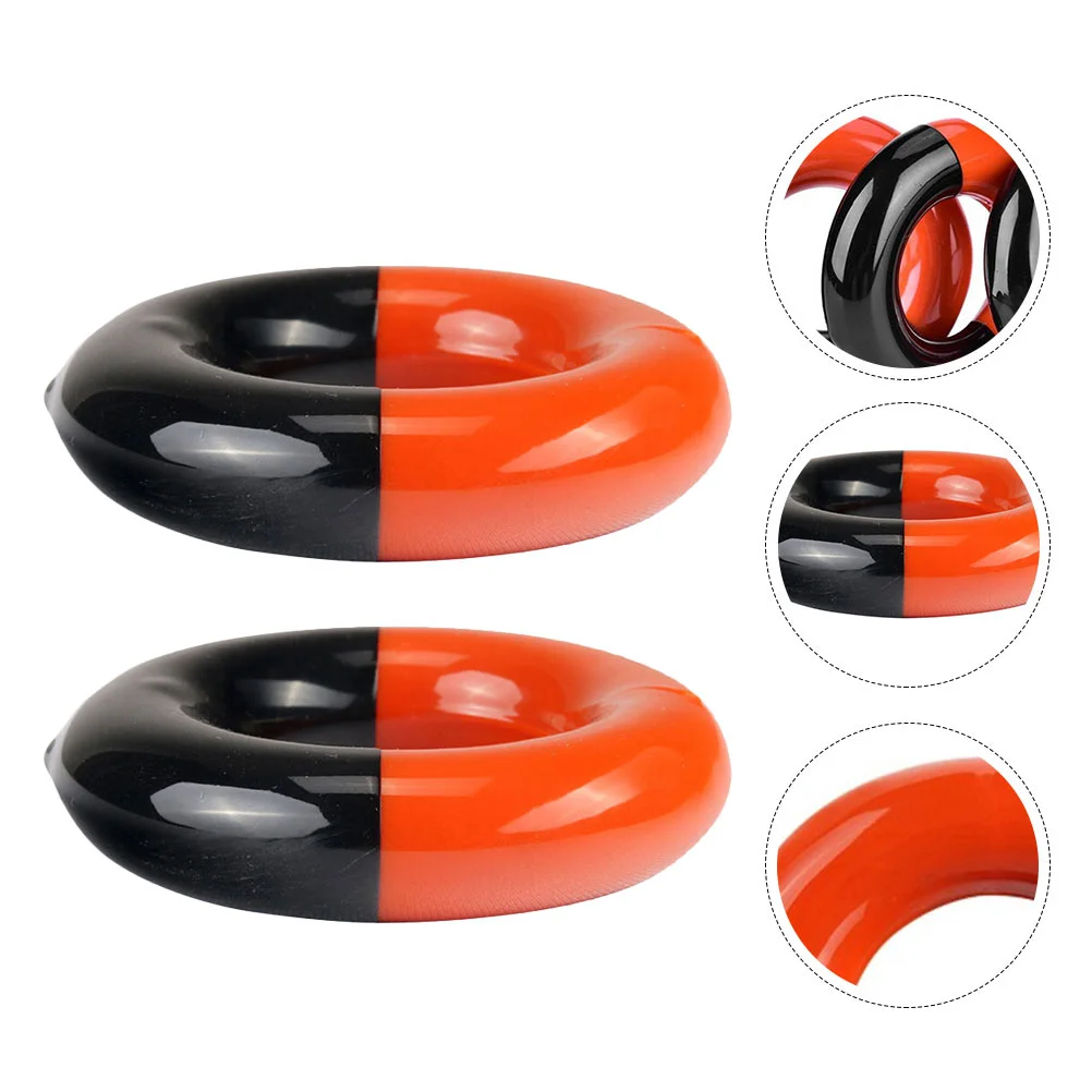 

2 Pcs Head Weight Golfing Weighted Practice Tools Rings Sport Accessories Round Golfs Clubs The Warm