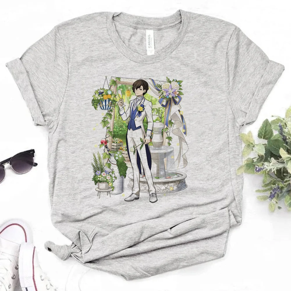 

Bungou Stray Dogs tshirt women harajuku designer funny top girl graphic clothing