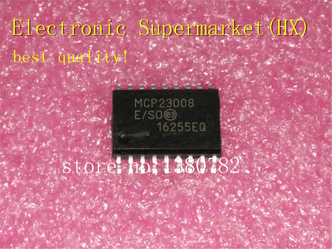 

Free Shipping 100pcs/lots MCP23008-E/SO MCP23008 SOP-18 IC In stock!