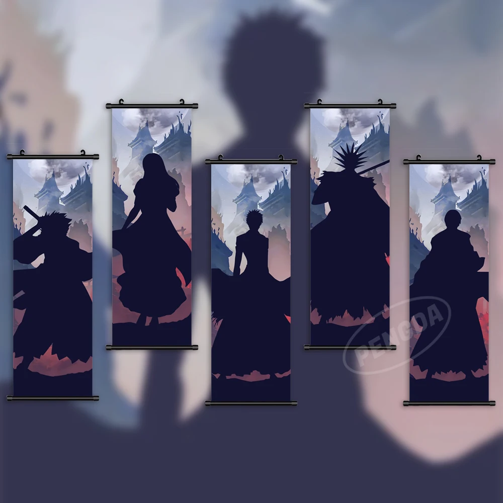 

Bleach Print Pictures Anime Canvas Home Decor Poster Hitsugaya Toushirou Scroll Hanging Painting Bedside Background Wall Artwouk