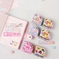 kawaii sanrio washi tape hello kittys my melody accessories cute beauty cartoon anime hand account sticker toys for girls gift