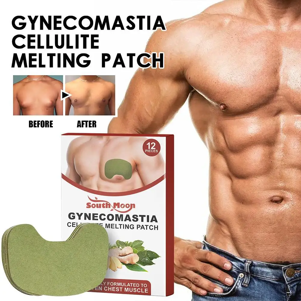 

Gynecomastia Cellulite Melting Patch Natural Firming Moisturizing Chest Tightening Skin Fat Burning Detox Paste Health Care