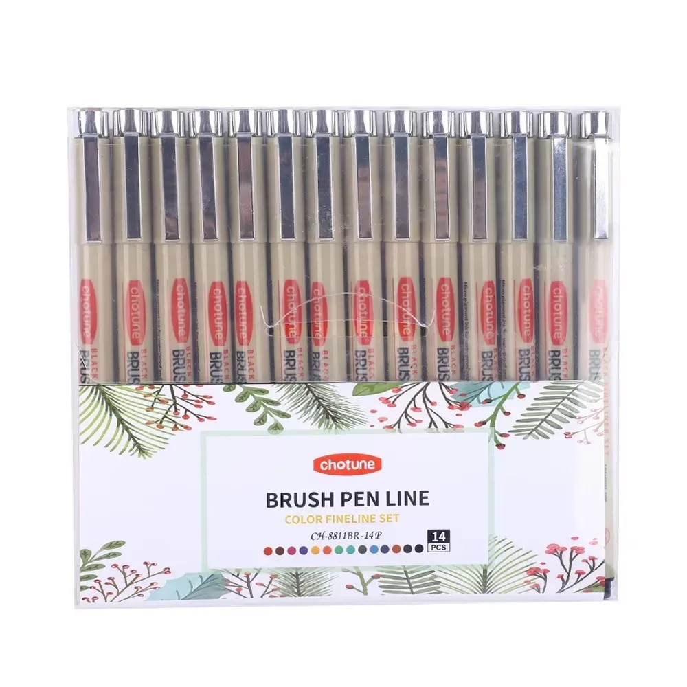 

Hopk набор водостойких маркеров 14 цветов