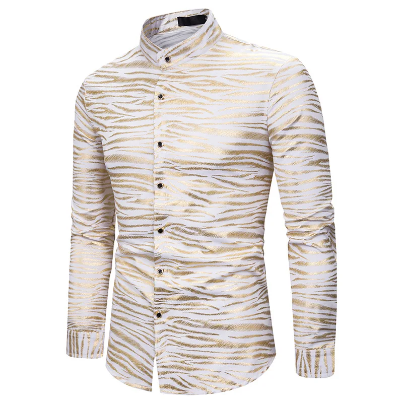 

Мужская воздухопроницаемая рубашка, Повседневная дышащая рубашка с длинным рукавом и круглым вырезом, 2022