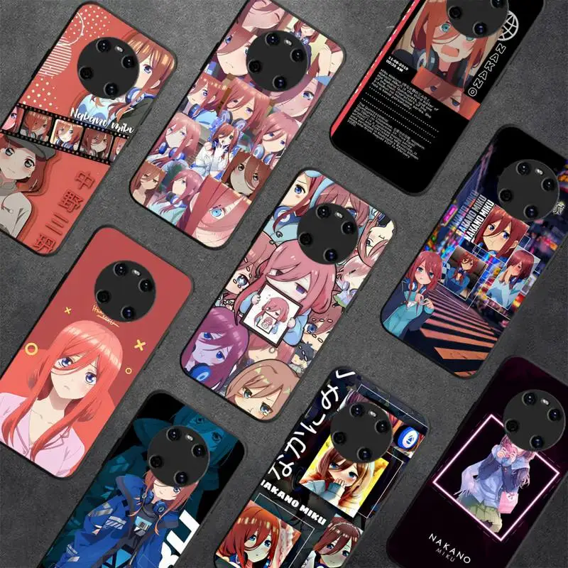 

Nakano miku Anime Phone Case For Huawei Y9 6 7 5 Prime Enjoy 7s 7 8 plus 7a 9e 9plus 8E Lite Psmart Shell