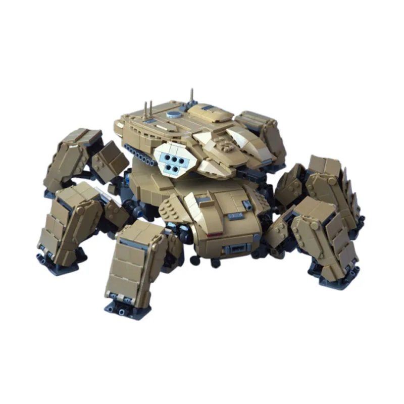 Фото MOC-212379 Конструктор MOC: Механические Монстры, Военная Серия, Модульный Танк, 1923 Детали, Игрушки, Креативные Кирпичики №3