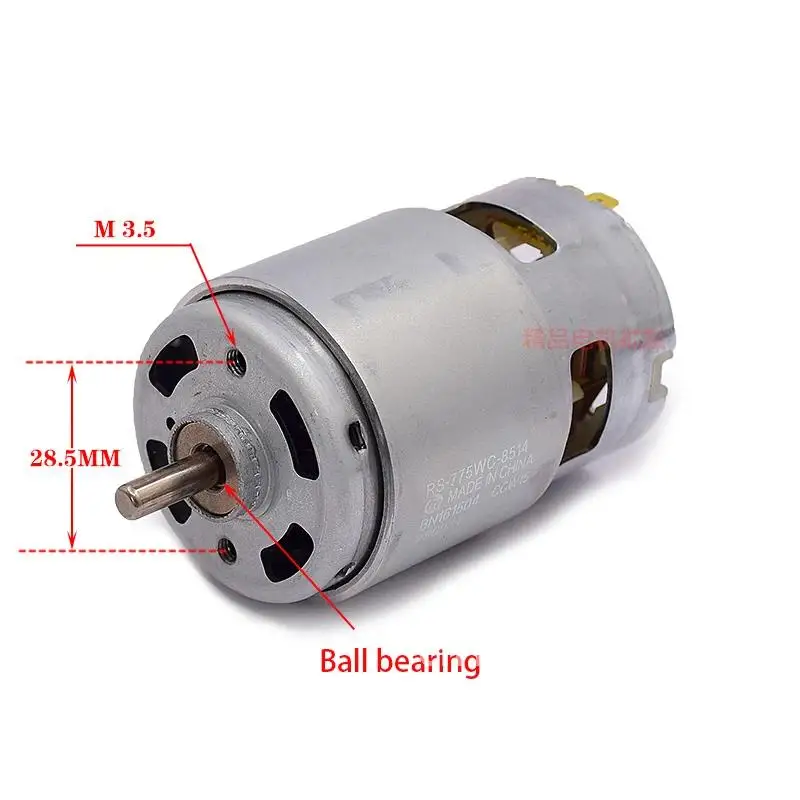 MABUCHI RS-775WC-8514 Двигатель постоянного тока 12 В 14 4 18 19 2 Высокоскоростной крутящий