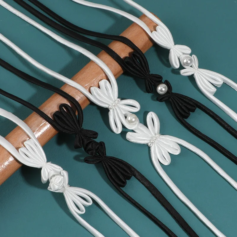 

5 шт., китайские пуговицы с узлом