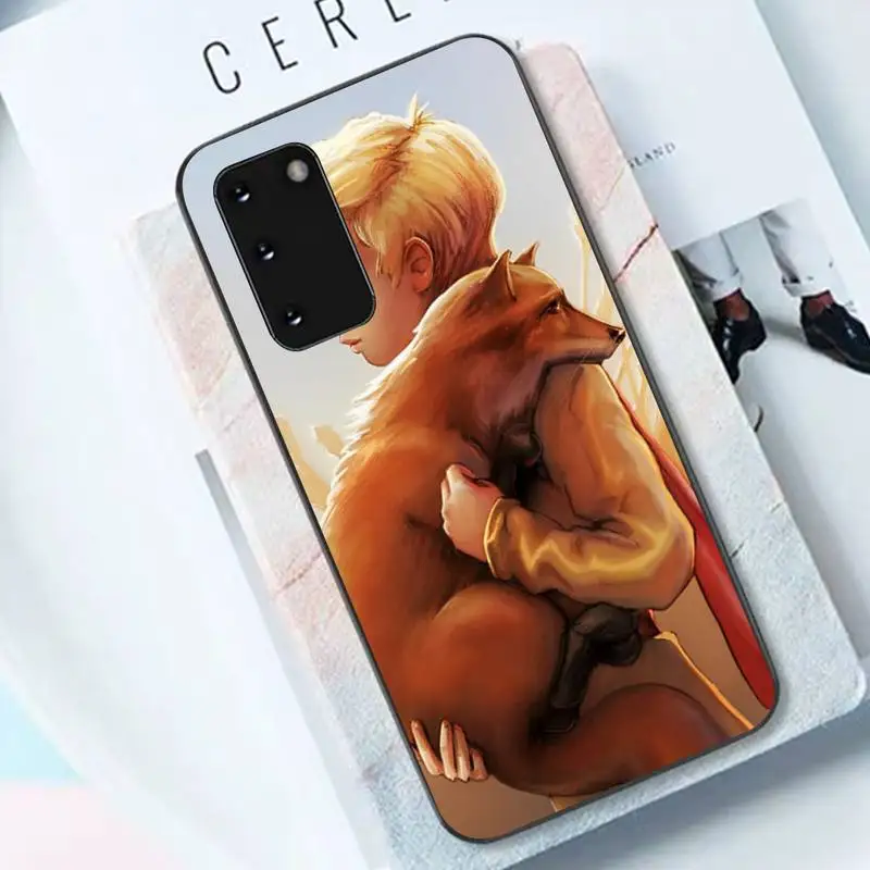 Little Prince fox Phone Case for Samsung S10 21 20 9 8 plus lite S20 UlTRA 7edge