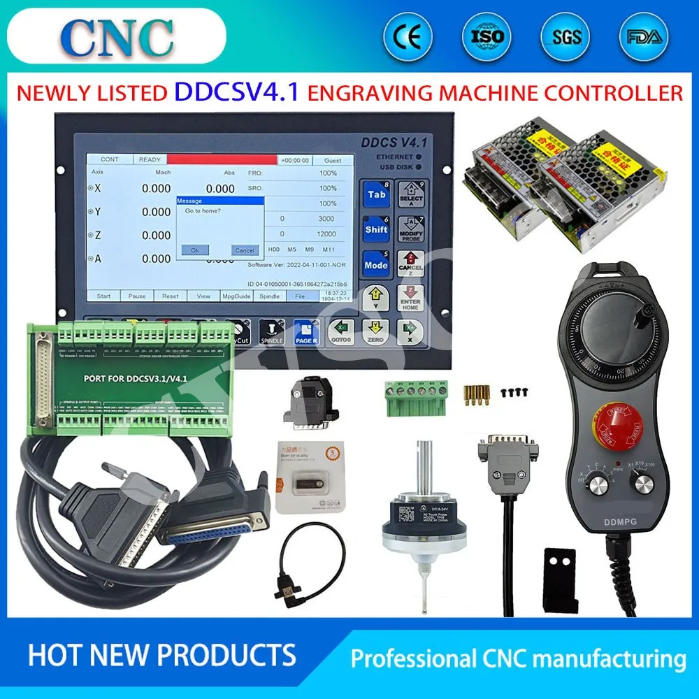 Новинка DDCSV4.1 набор контроллеров CNC 3-осевая 4-осевая автономная система движения 3D