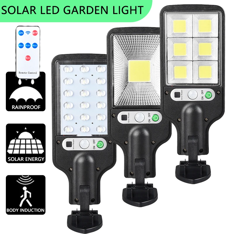

Настенный светильник с солнечным датчиком, COB/LED, водонепроницаемый светильник для сада, улицы, двора, уличный светильник с датчиком освещен...