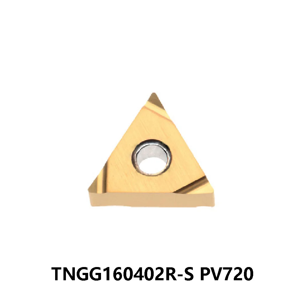 ТНГГ 160402 L S TNGG L-S PV720 Оригинал TNGG3305L-S 60 ° Пластины Твердосплавные вставки Токарный