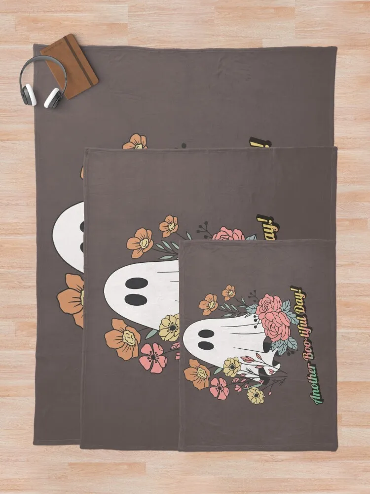 Еще один Boo-tiful Day — одеяло Элдридж и жуткие призрачные цветы детские одеяла