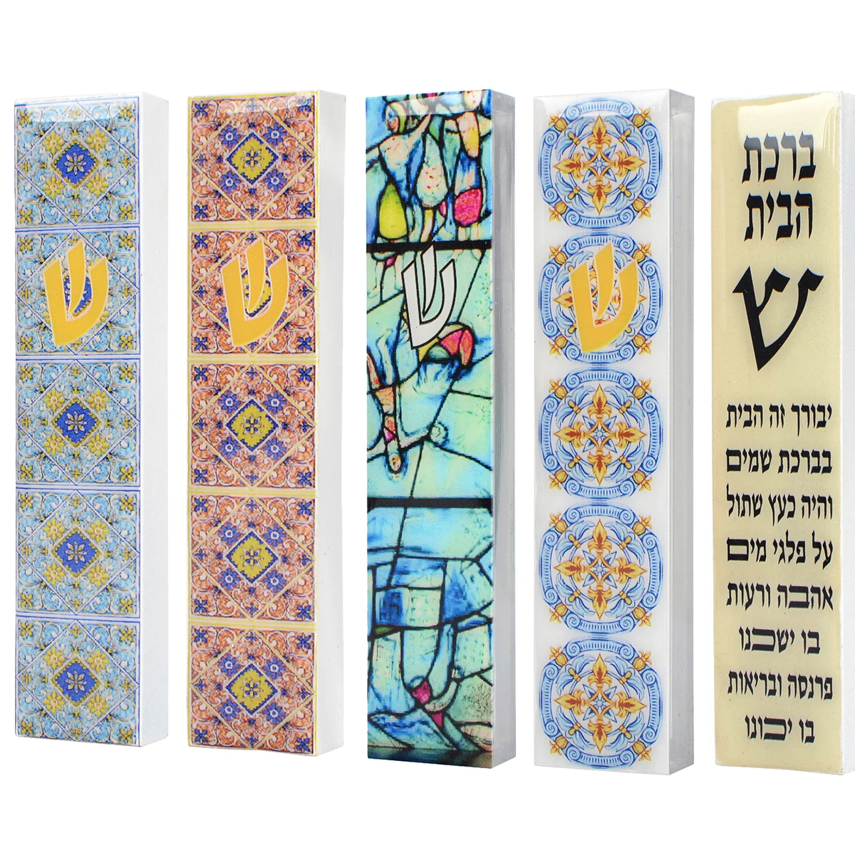 

Акриловая самоклеящаяся палка из Израиля, Джордана, иудаизма, мезузах, украшения, аксессуары для двери, священное благословение, иврит, пода...
