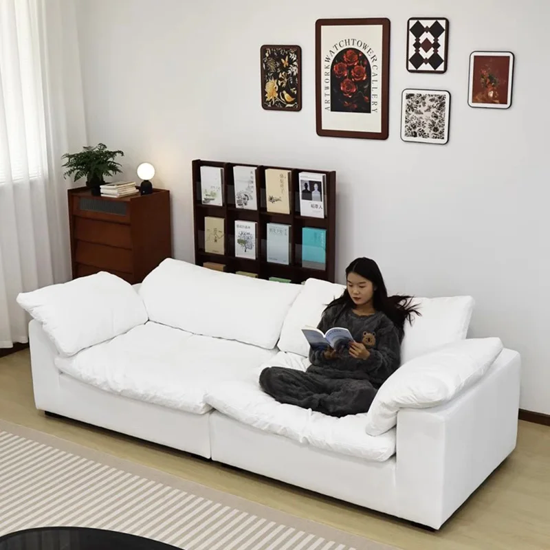 Минималистичный белый диван Loveseat роскошные современные секционные диваны для