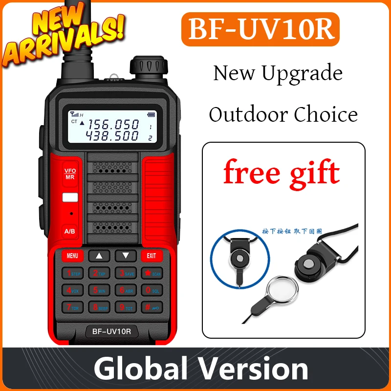 

Двухсторонняя радиостанция Baofeng UV10R, портативная Любительская CB радиостанция, трансивер Baofeng UV 10R UP Baofeng UV 5R