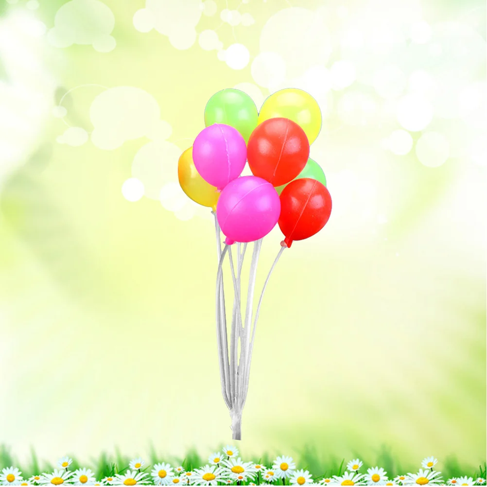 

Balloons Picks Pick Cluster Microlandschaft Bouquet Miniature Landscape Decoration