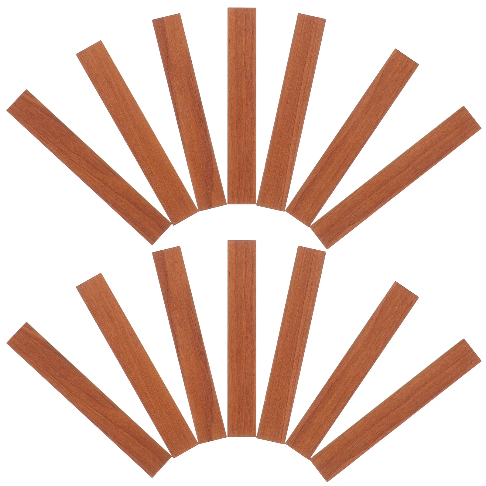 

1 Bag of Tiny House Flooring Mini Wooden House Floor Boards House Decorative Props