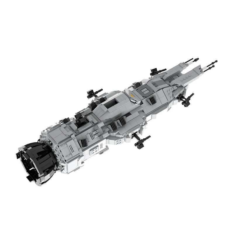 

MOC Space Battleship средняя шкала MCRN-Tachi воздушный корабль строительные блоки Доннер космический корабль Кирпичи игрушки для детей подарки на день ...