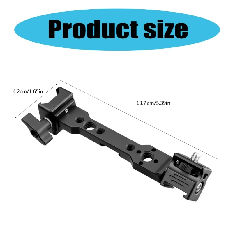 DXAB Кронштейн-удлинитель для холодного башмака подставки микрофона и