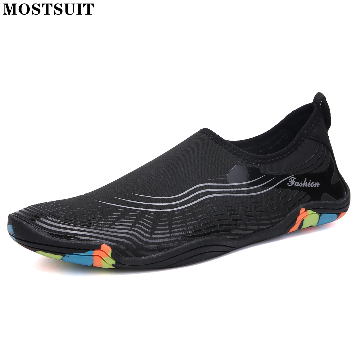 

New Summer Quick-Dry Barefoot Water Shoes Men Beach Swimming Aqua Shoes Women Soft Flat Sport Upstream Sneakers Outdoor Footwear