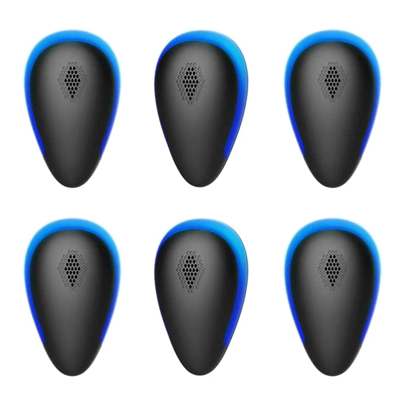 Ultrasonic Pest Repeller X6 Units Repellent Plug In For Mice Rat Spider Squirrel Moths Bats Crickets (EU Plug)