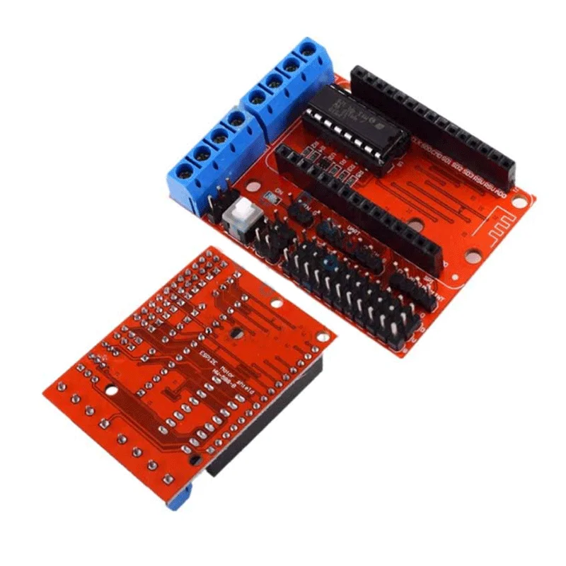 Моторный щит L293D для ESP-12E из набора ESP8266 esp 12E kit diy rc toy wifi smart car remote control on.