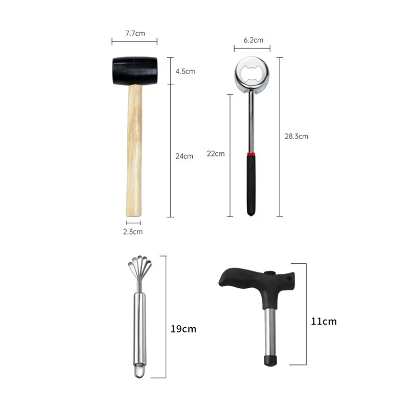 4 шт. инструмент для открывания фруктов