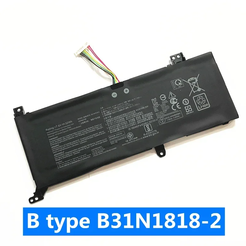 C21N1818 B21N1818 Аккумулятор для ноутбука Asus VivoBook Pro 14 15 X412 A412 X512 X509 X409 F509 F409 V4000F V5000F U4100U