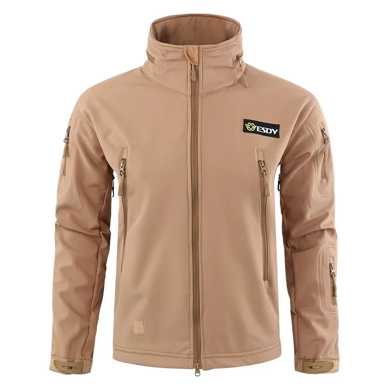 

Sale Tactical Shark Skin SoftShell Camouflage Military Jacket Outdoors Camping Waterproof Clothes Sports Training Coat