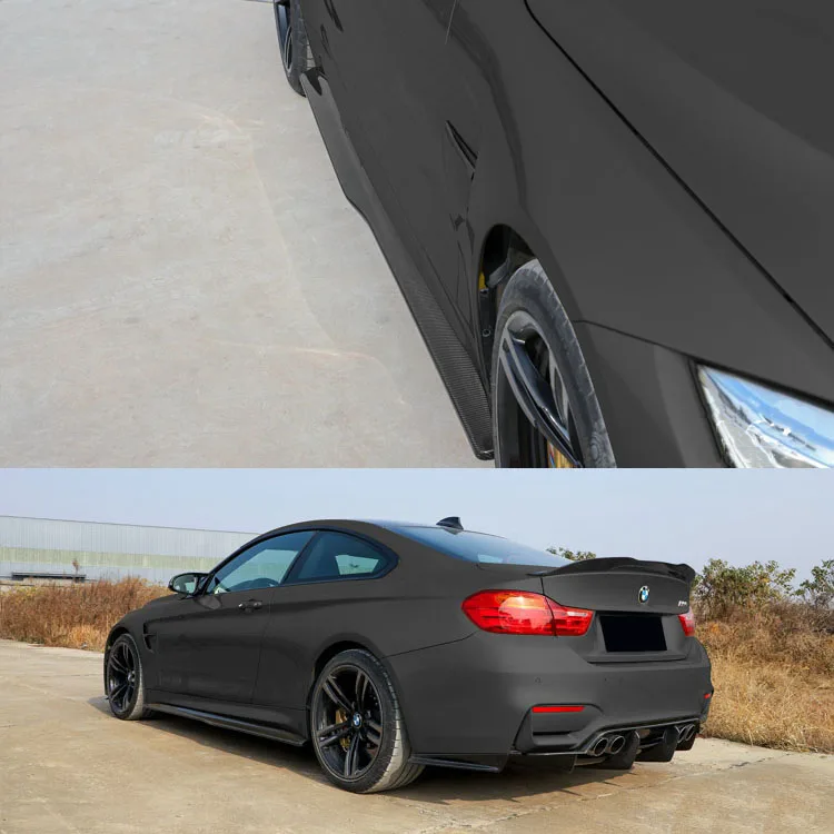 PSM style F82 M4 Боковые юбки из углеродного волокна Комплекты кузова для