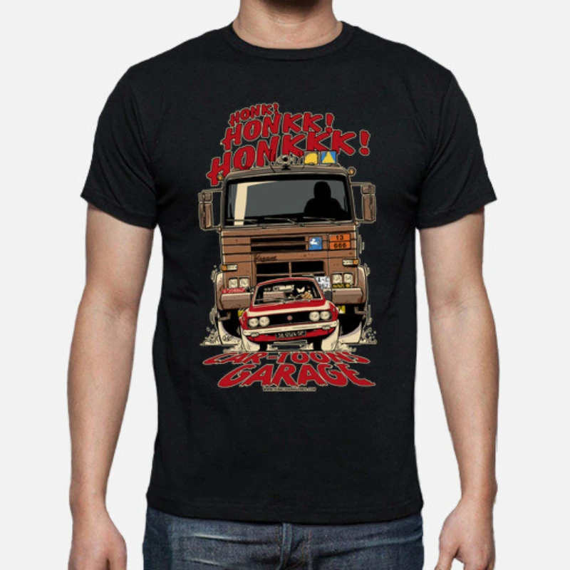 Пегасо дуэль. Футболка для гаража. Летняя Хлопковая мужская футболка с коротким