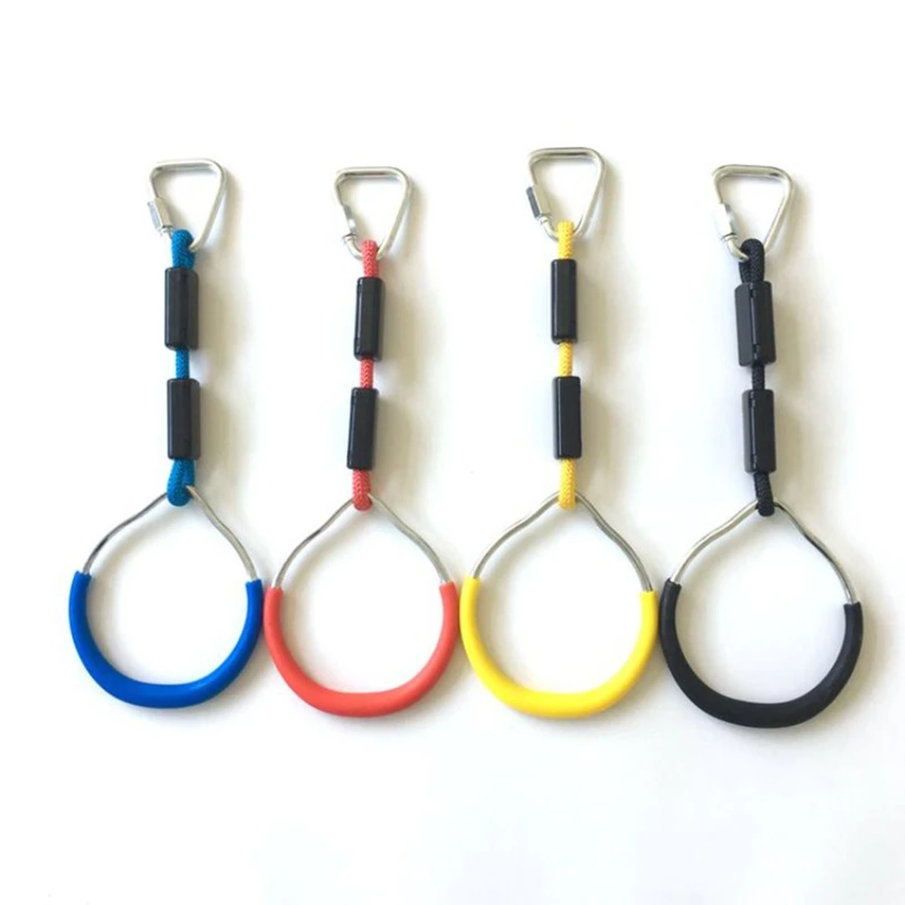 

Sport Outdoor Kids Gymnastic Ring Fitness Sports Equipment Pull-ups Pull Rings Fitness Workout Rings