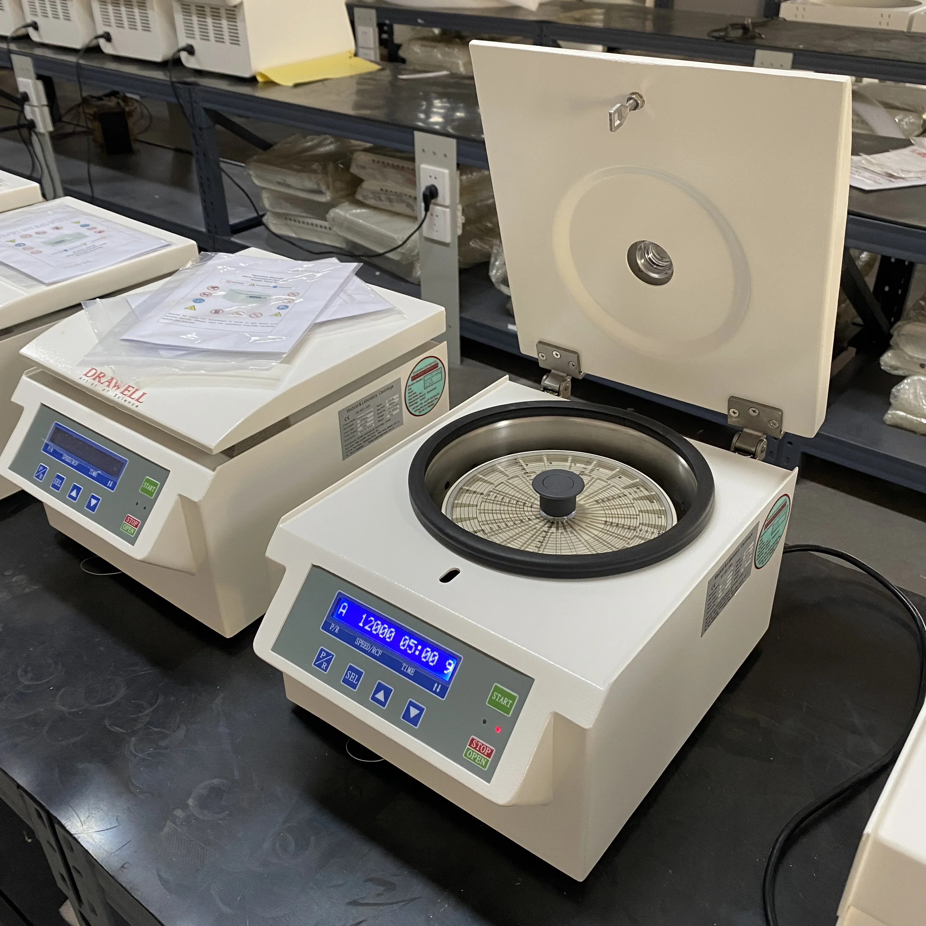 TG12-W экономичная высокоскоростная центрифуга медицинская для гематокрита