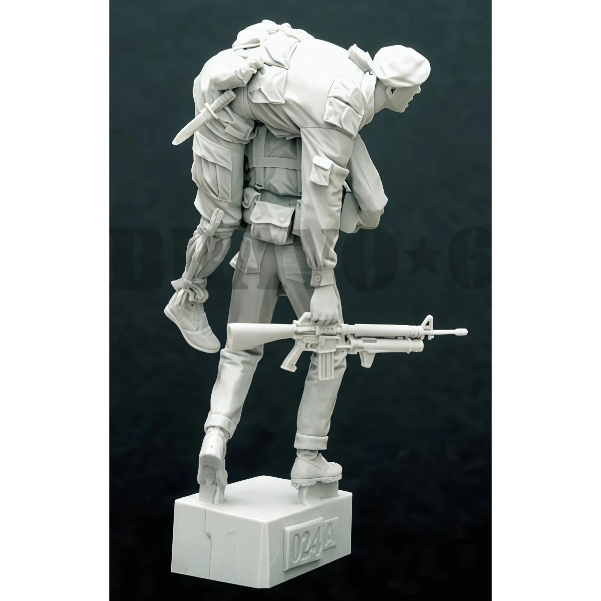 Фото Набор неокрашенных фигурок из смолы в масштабе 1/35, Вьетнамская война, спецназ ВМС США, в разобранном и неокрашенном виде, GK. №1