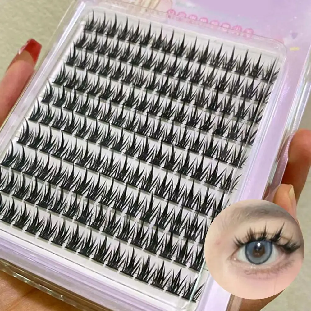 

1 Box Attractive False Eyelashes Natural Curl Dress Up Convenient Fake Eyelashes Eye Extension Thick Fluffy Lashes
