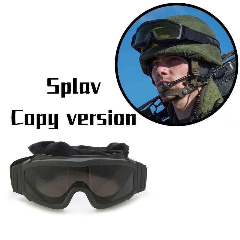 Wear Tactical Goggles 6B34 Outdoor Hunting Equipment Military Fan Splav Style Emr 6B47 Helmet