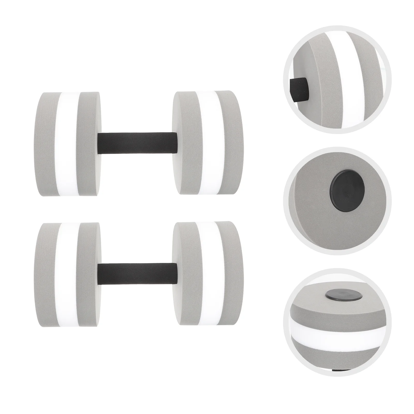 

2 Pcs Water Dumbbells Exercise Accessories Interactive Pool Portable Weights Fitness Supply Eva Interesting