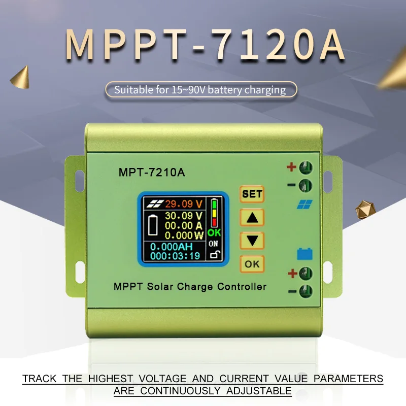 

Фоторегулятор заряда солнечных батарей 24 В/36 В/48 В/60 в/72 в, солнечный регулятор, панель зарядного устройства, Повышающий Модуль напряжения 600 Вт