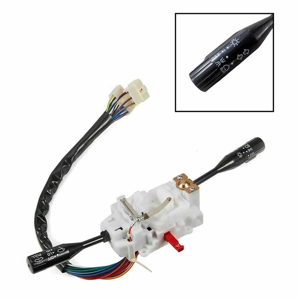 

Black Brand New Combination Switch Switch Headlight Wiper Turn New Combination Switch For Suzuki Samurai 85-95
